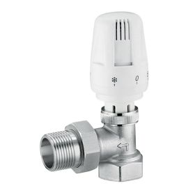 Automatic Normal Temperature Straight-through One-way Brass Thermostat Valve