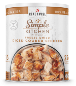 Simple Kitchen FD Diced Chicken - 16 Serving Can