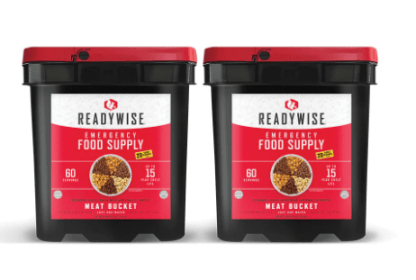 120 Serving Meat Package Includes: 2 Freeze Dried Meat Buckets