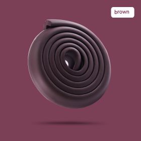 Thickened Bump Proof Home Decoration Child Bumper (Option: Thickened Strip Brown-L Thickened Strip)