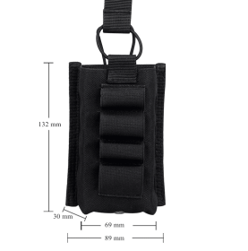 Tactical cartridge (Color: Black)