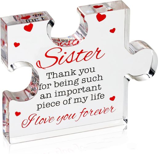 Transparent Mother's Day Acrylic Artware Desktop Decoration