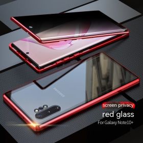 Double-sided HD Glass Magnetic King Magnetic Phone Case (Option: Red HD Version-Samsung S22)