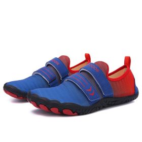 Fitness Yoga Outdoor Large Size Hiking Shoes (Option: A05 Sapphire blue-37)