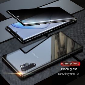 Double-sided HD Glass Magnetic King Magnetic Phone Case (Option: Black HD Version-Samsung S23Ultra)