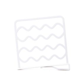 Partition Storage Splitter Plate Nail-free (Color: White)