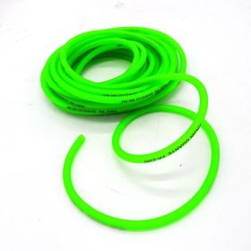 Fuel Pipe Silicone Steam Color Transparent (Color: Green)